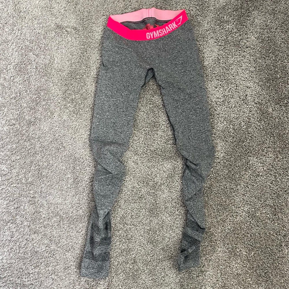 Pink & Gray Gymshark Leggings